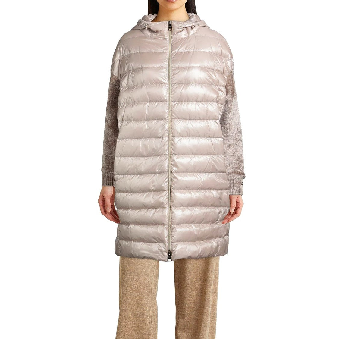 Herno Quilted Longline Padded Coat