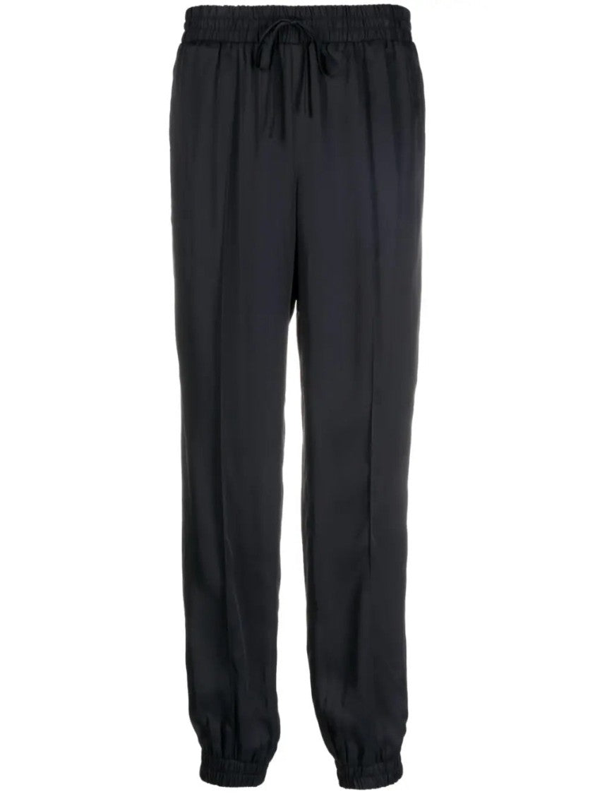 Jil Sander Relaxed Fit Trousers With Elastic Waistband And Tapered Cuffs
