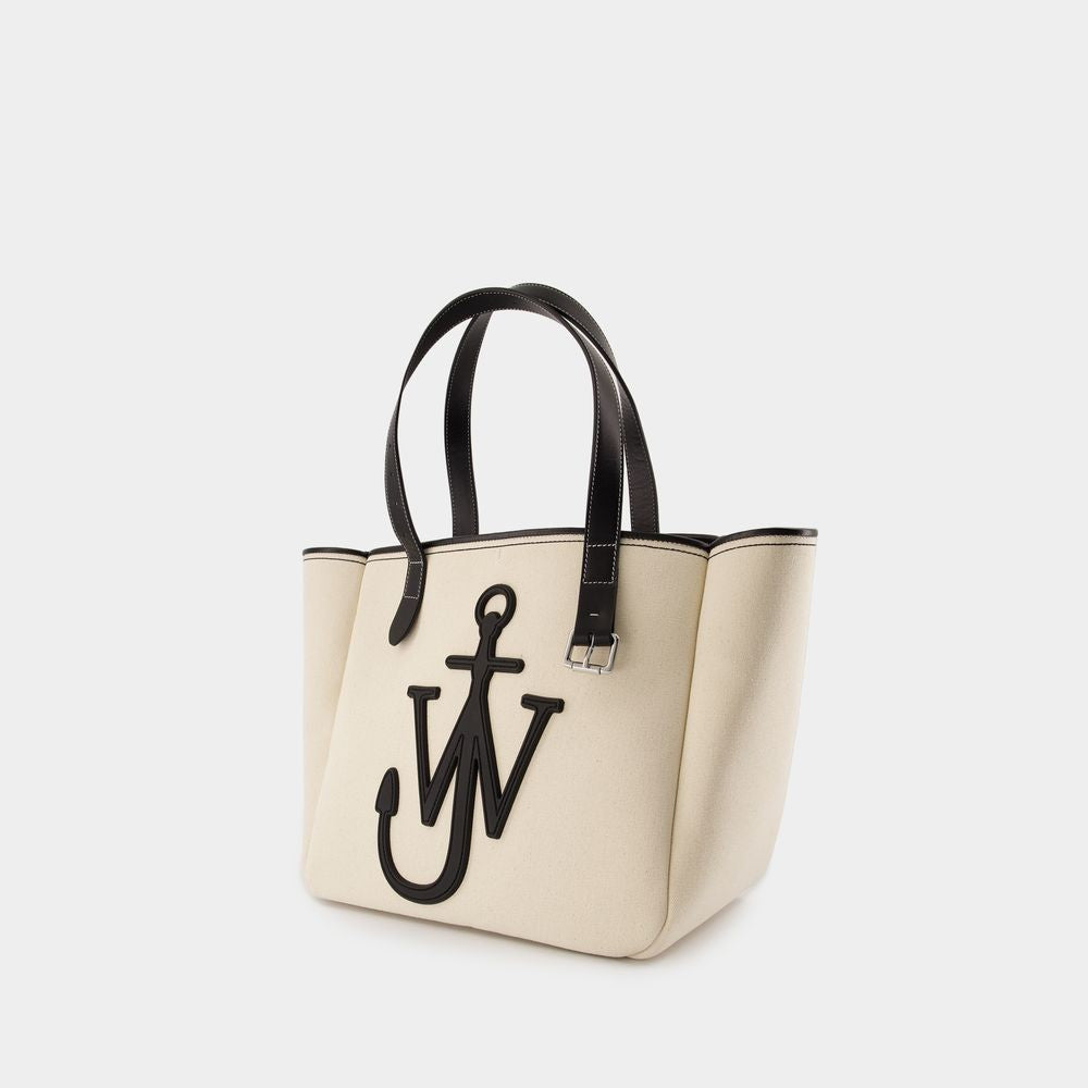 J. W. Anderson Belt Tote Bag - Leather - White