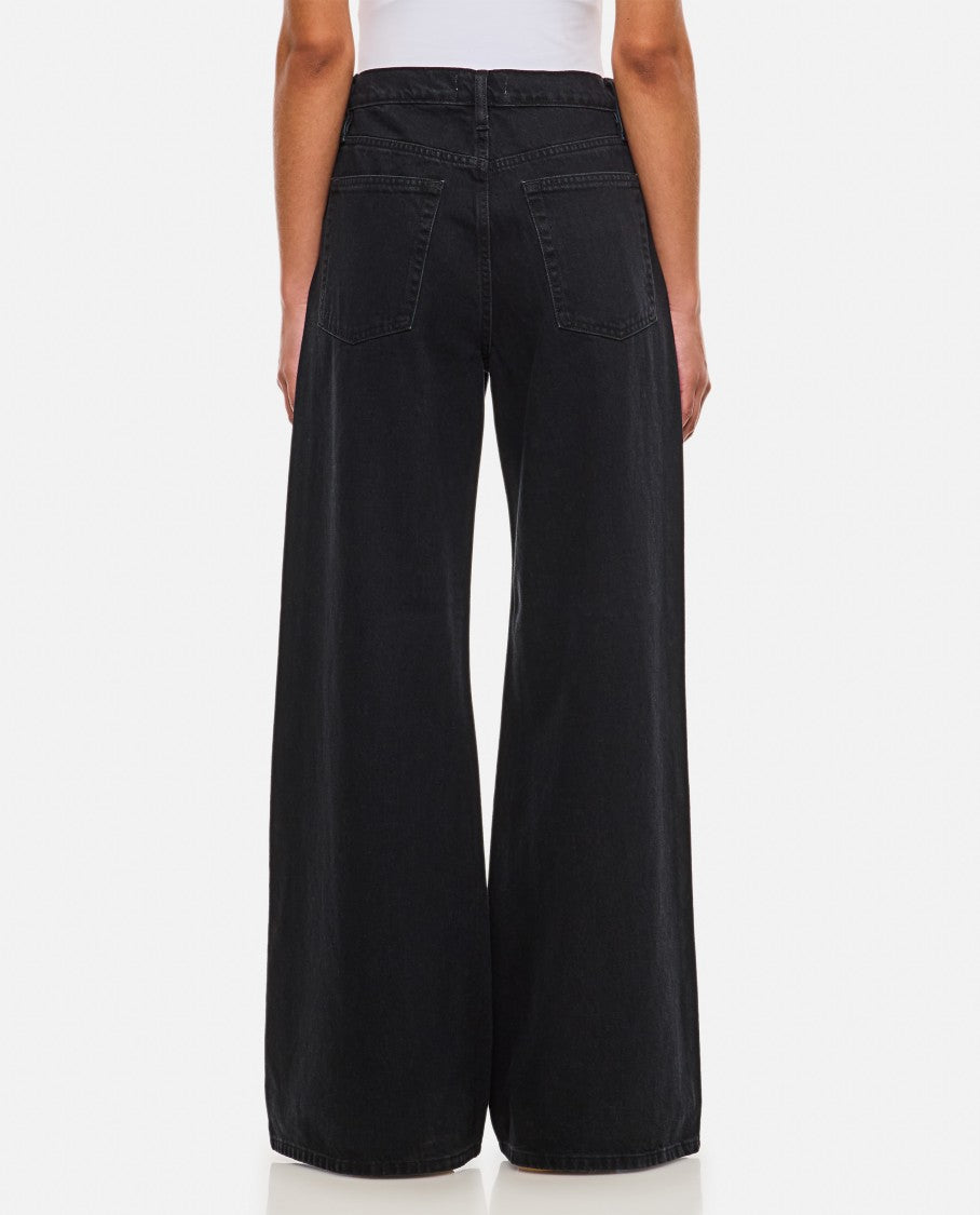 Frame Easy Wide Flare Denim Pants
