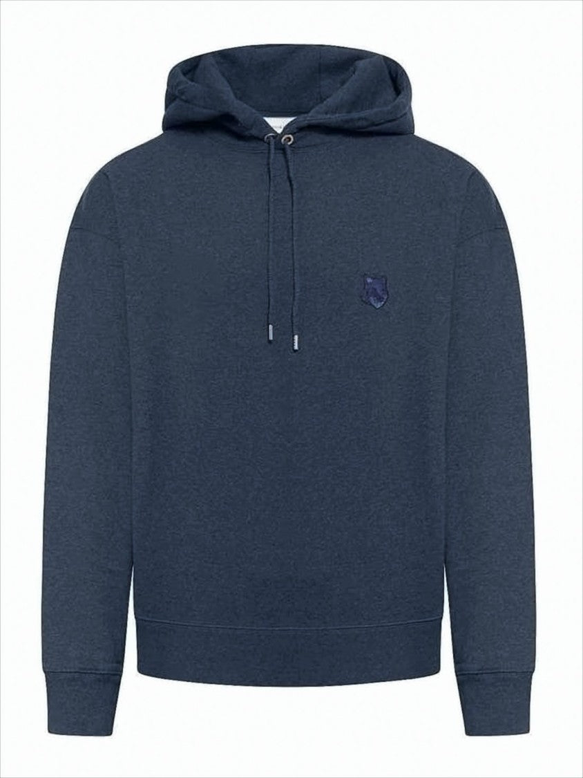 Maison Kitsuné Classic Drawstring Hoodie With Embroidered Logo