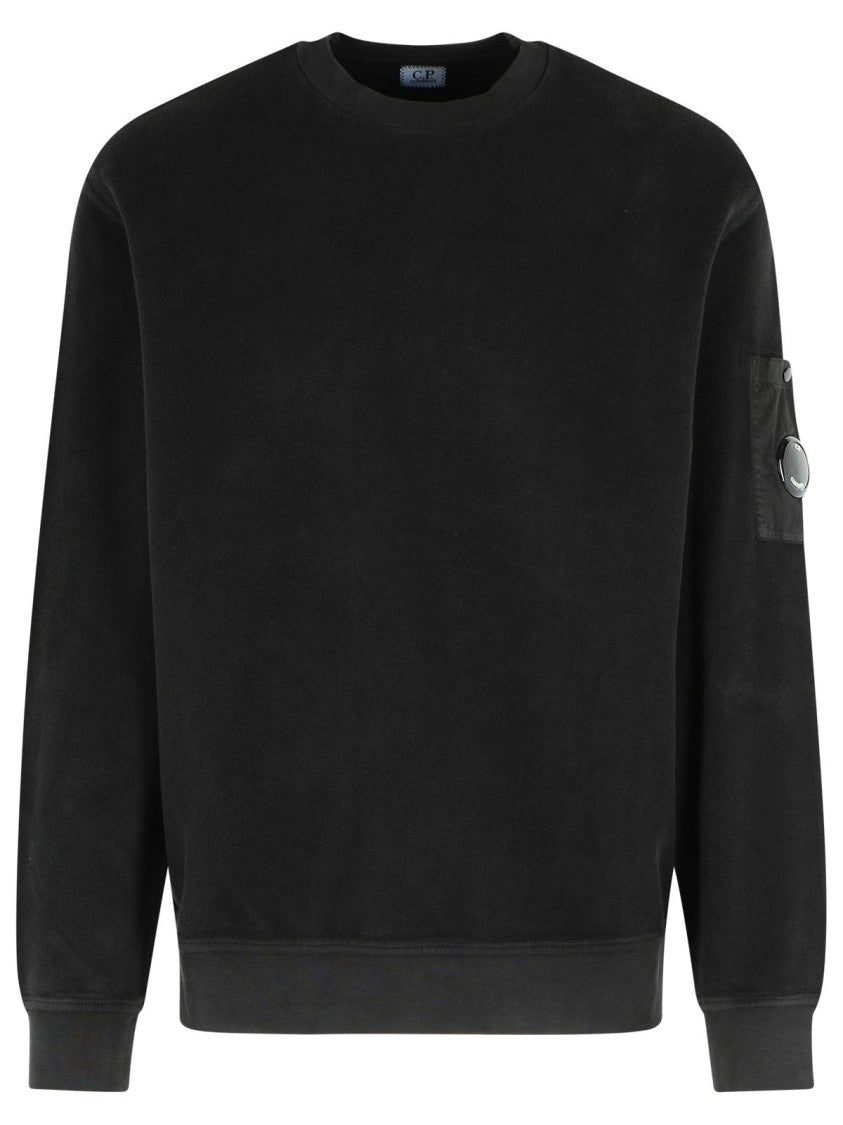 C.P. Company Black Cotton Sweatshirt
