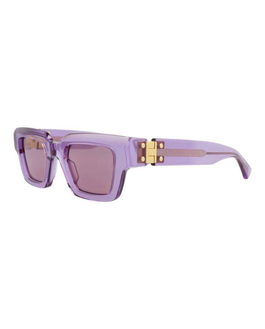 Bottega Veneta Square-Frame Recycled Acetate Sunglasses