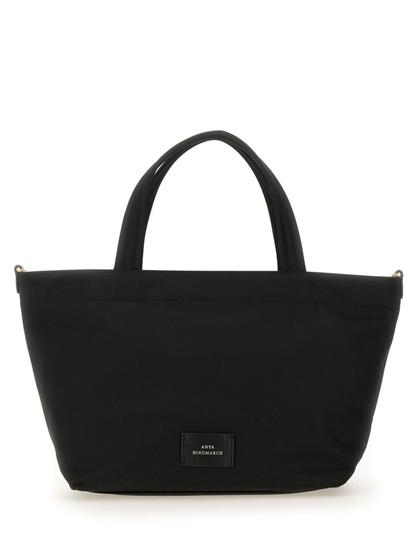 Anya Hindmarch Mini Tote Bag With Eye Motifs And Versatile Design