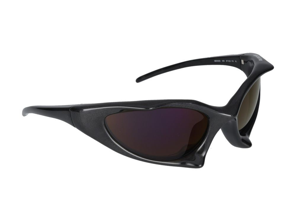 Balenciaga Sunglasses Balenciaga Bb0352s 005 Black Black Grey 67/23/115