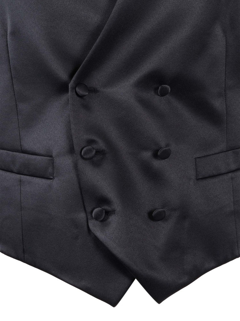 Luigi Bianchi Double Breasted Tailored Tailored Vest