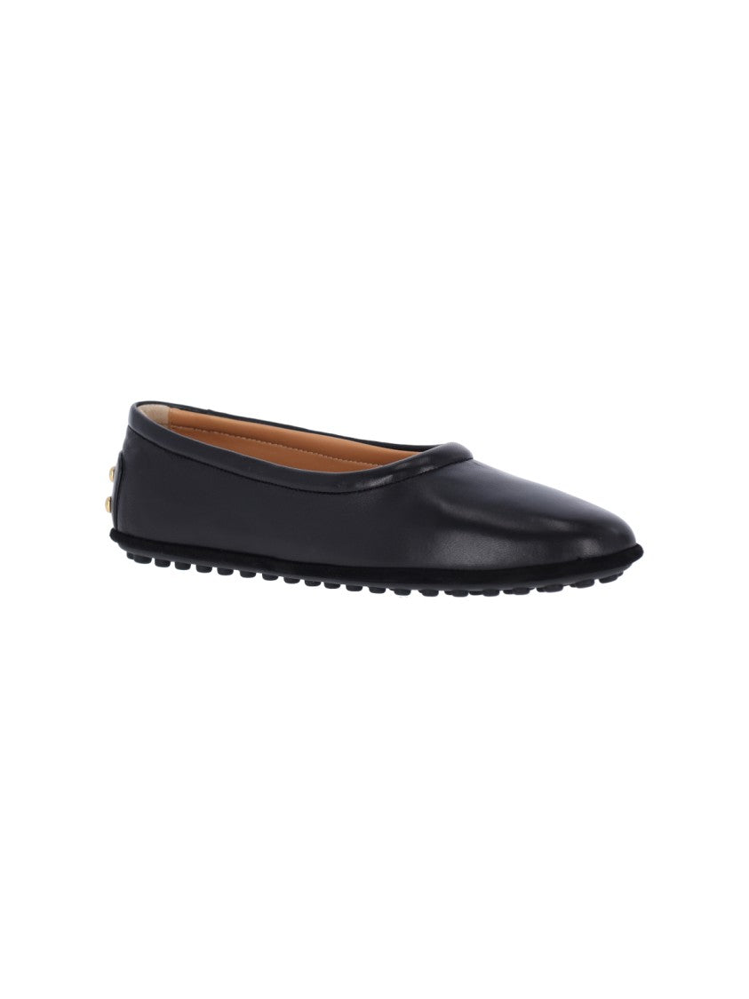 Tod's "Gommini" Ballerinas – Black