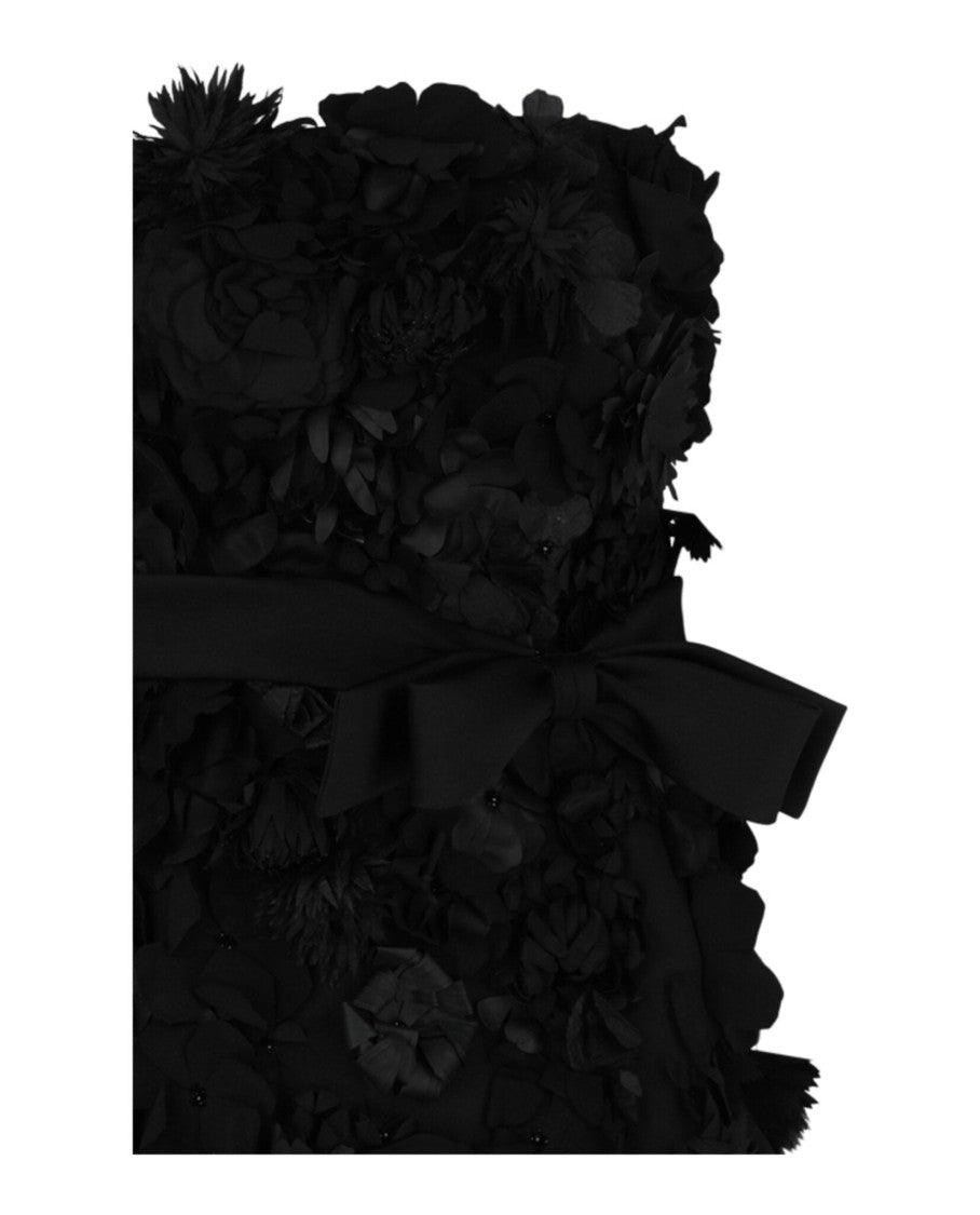 Givenchy Bustier Embriodered Flower Dress