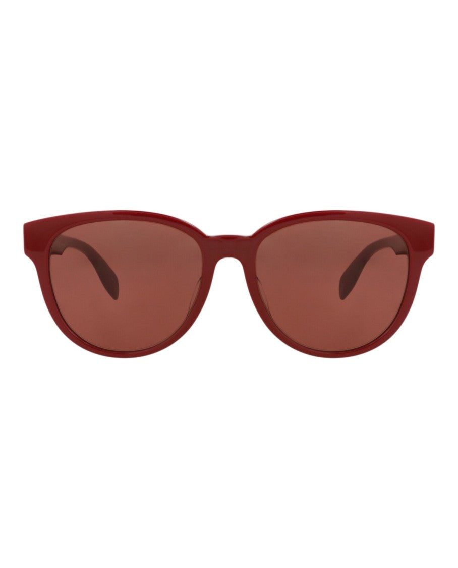 Alexander Mcqueen Round-Frame Acetate Sunglasses