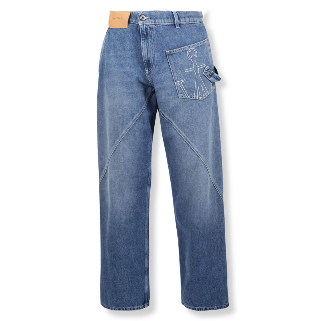 J. W. Anderson Twisted Design Workwear-Inspired Jeans