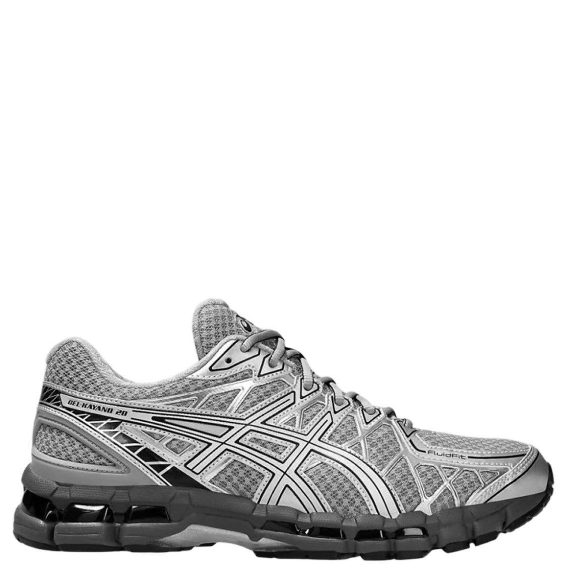 Asics Gray Gel-Kayano 20 Polyester Mesh Sneakers
