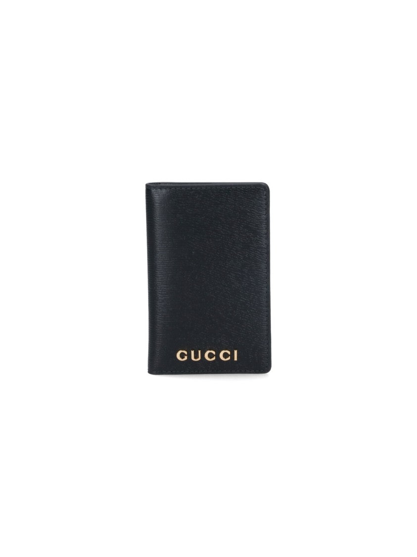Gucci Logo Card Holder – Black