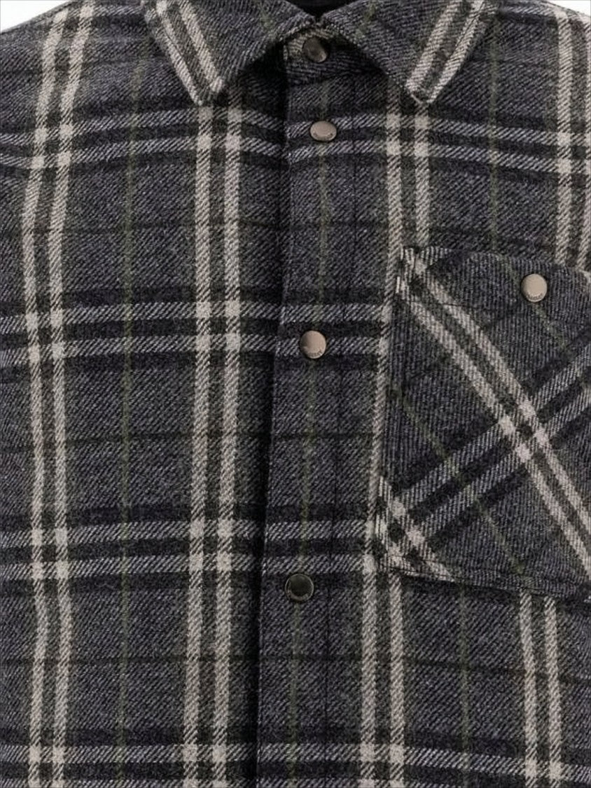 Burberry Classic Plaid Wool Jacket