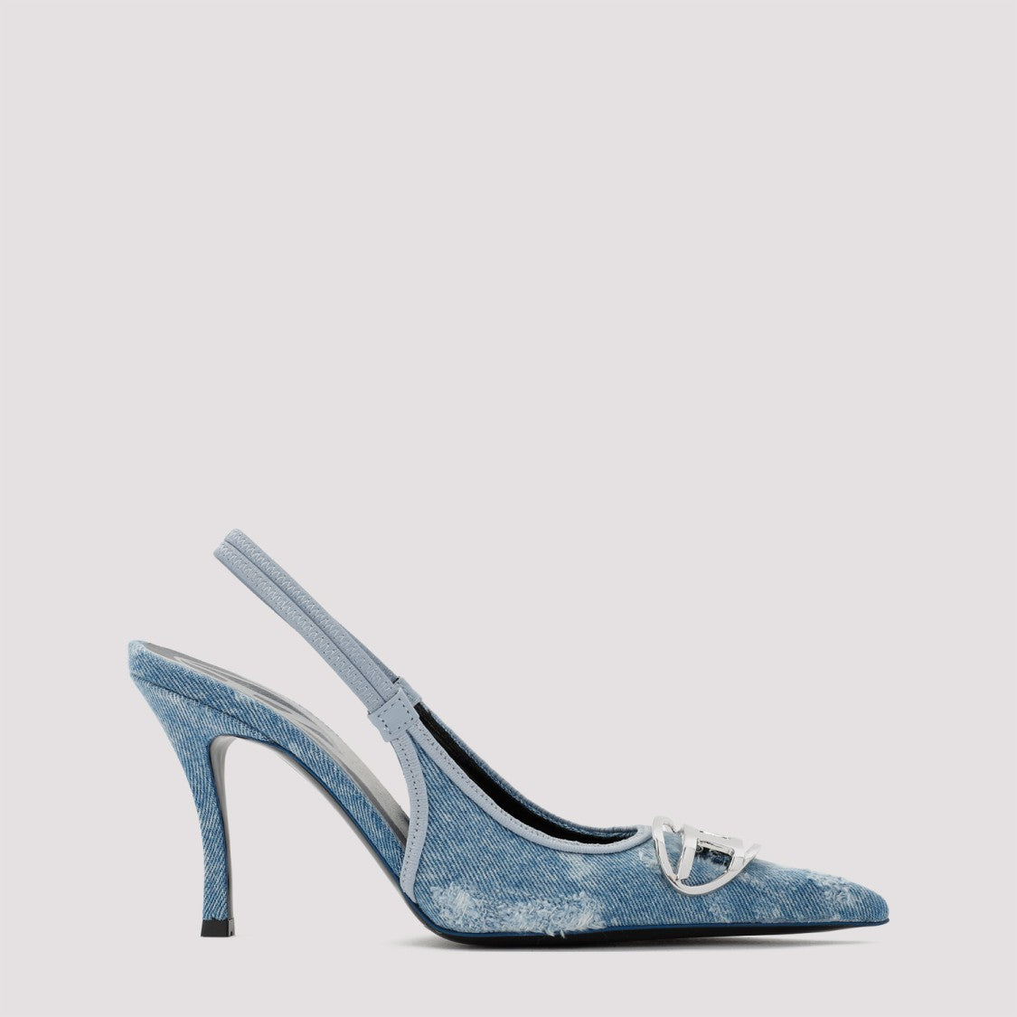 Diesel Blue Cotton D-Venus Pumps