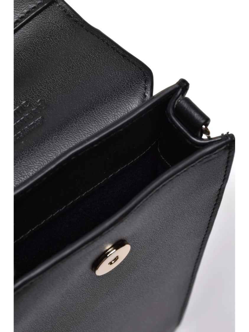 Vivienne Westwood Black Leather Phone Holder