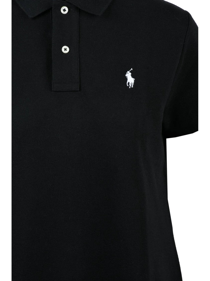 Polo Ralph Lauren Black Cotton Polo Dress