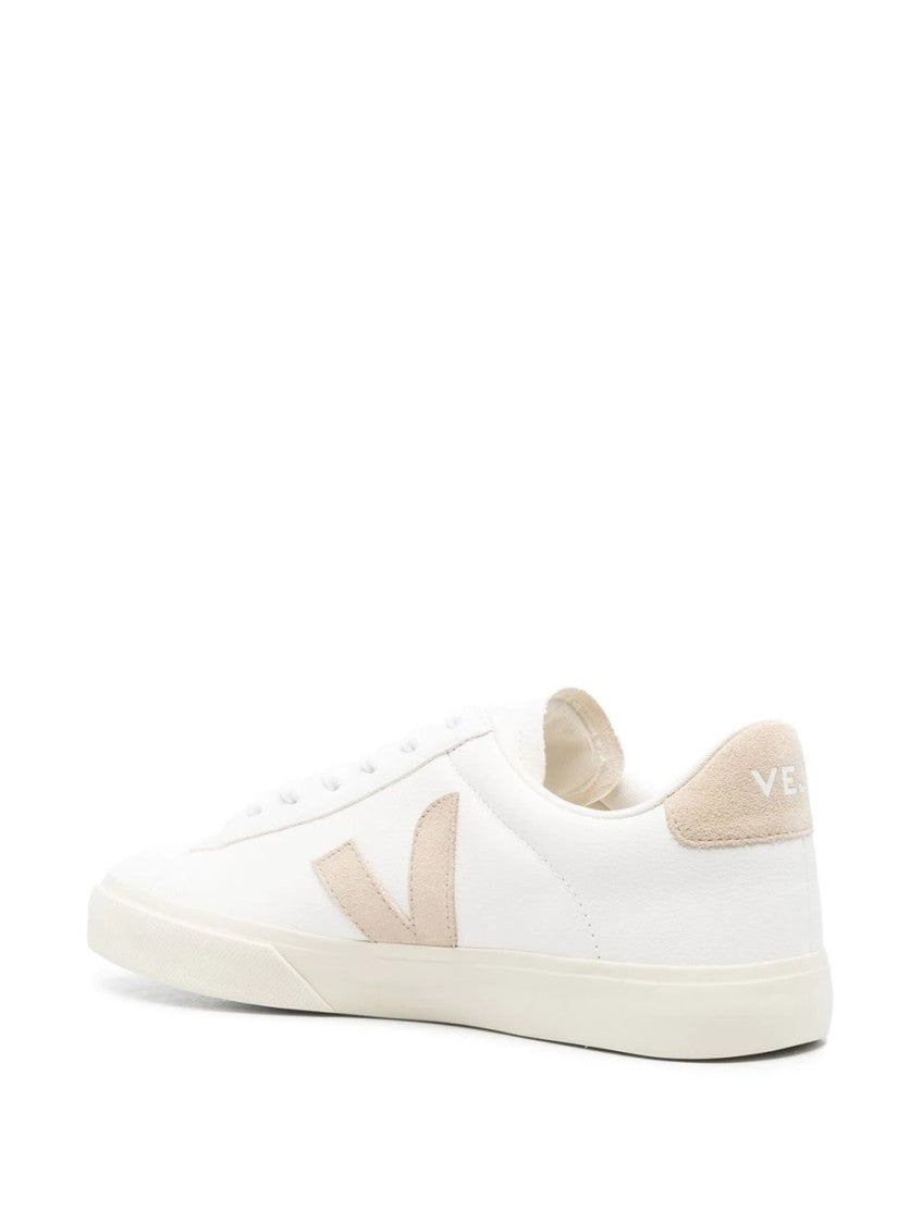 Veja Campo Low-Top Sneakers With Suede Accents