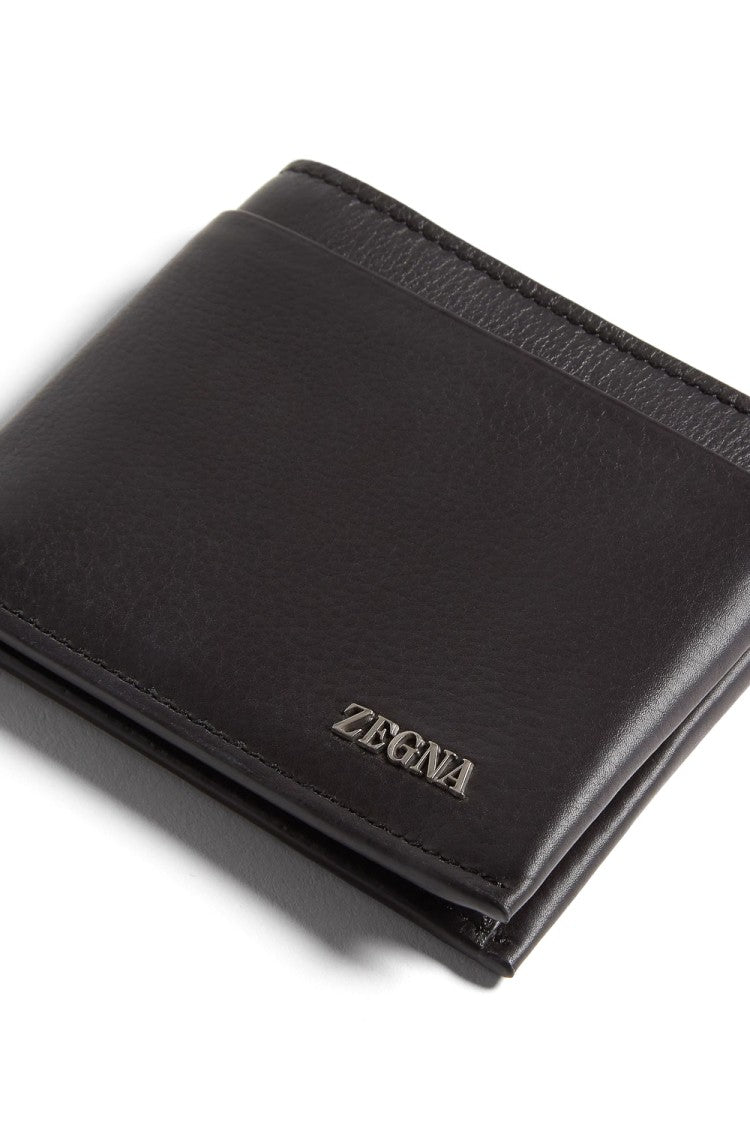 Zegna Second Skin Leather Billfold Wallet