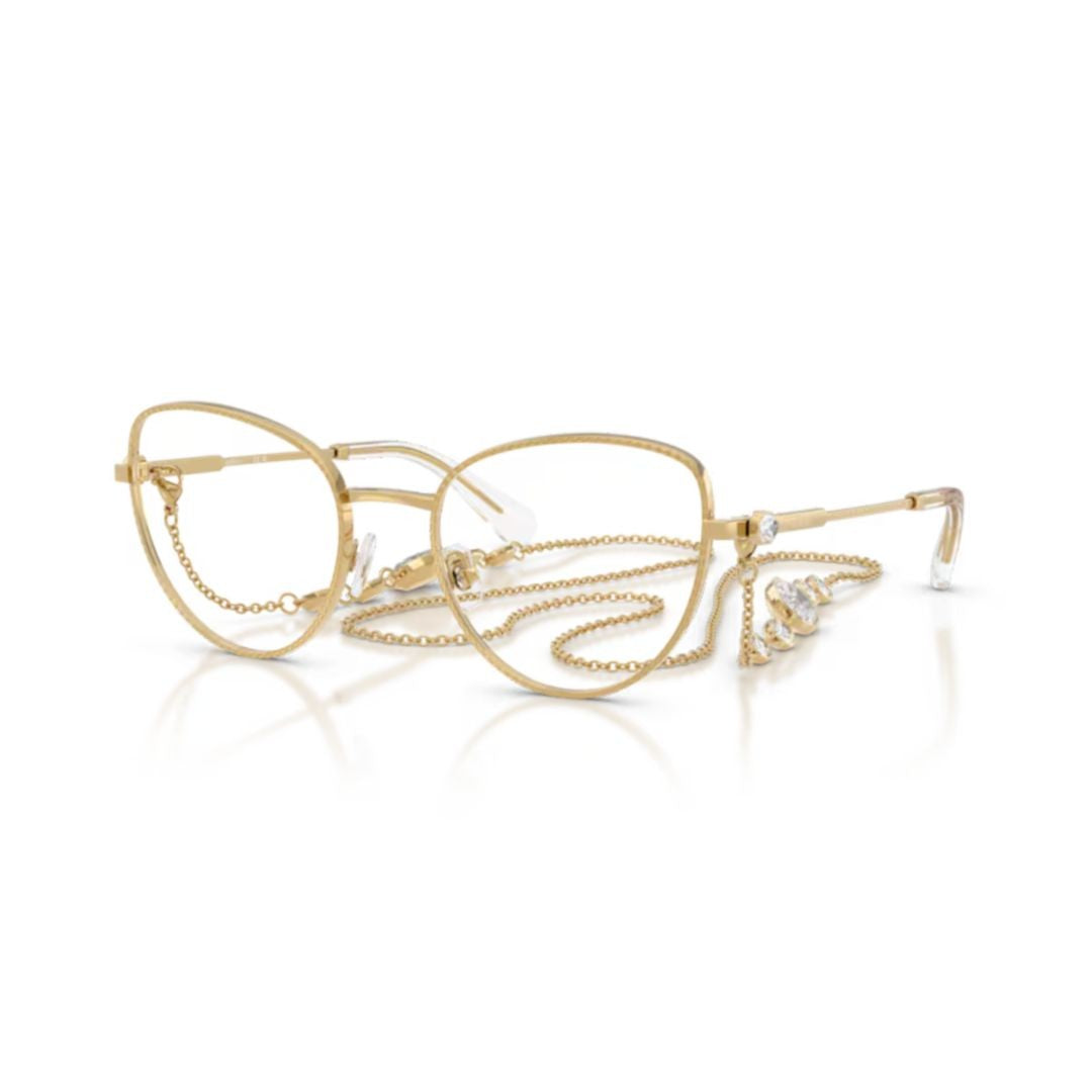 Swarovski 0Sk1022 Gold-Tone Cat-Eye Eyeglasses