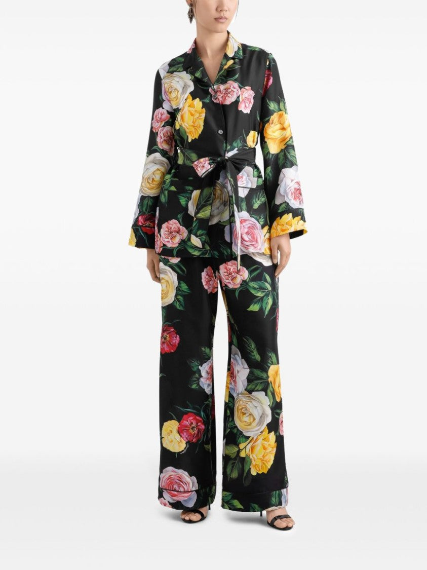 Dolce & Gabbana Rose Print Shirt