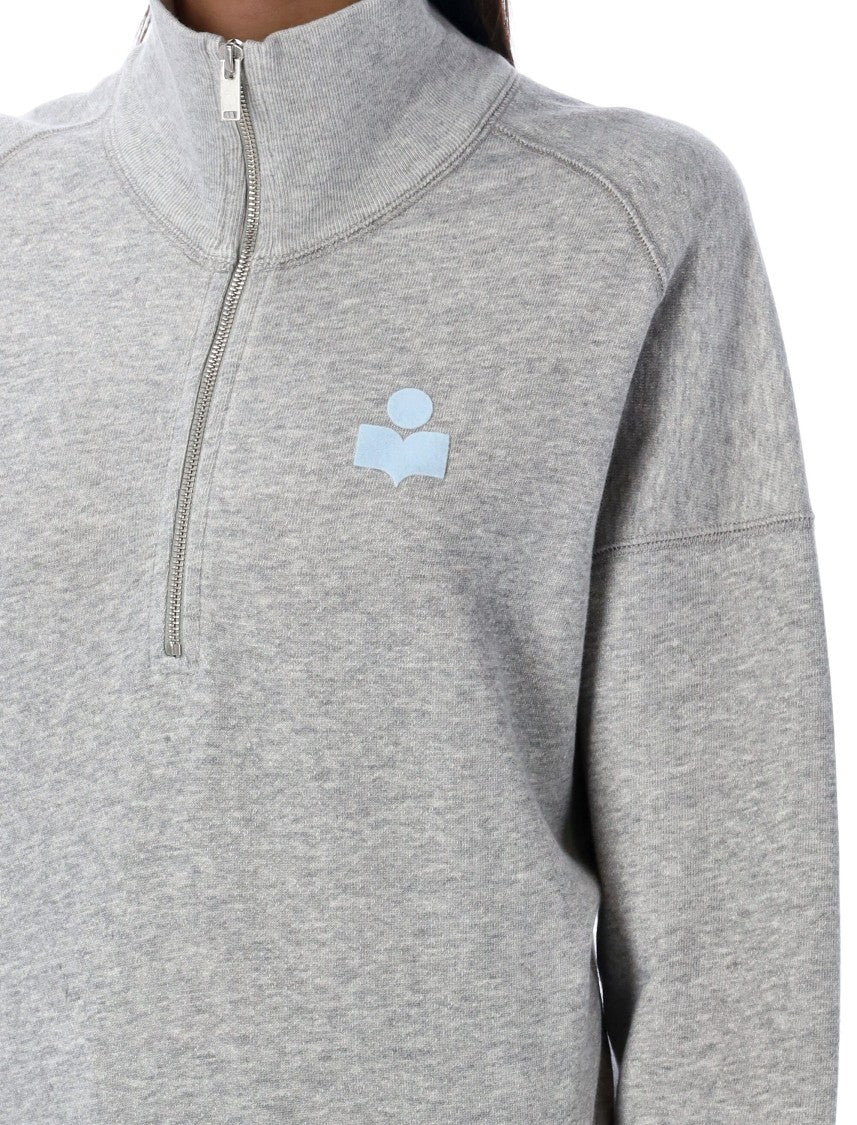 Isabel Marant Étoile Ross Half Zip Sweatshirt