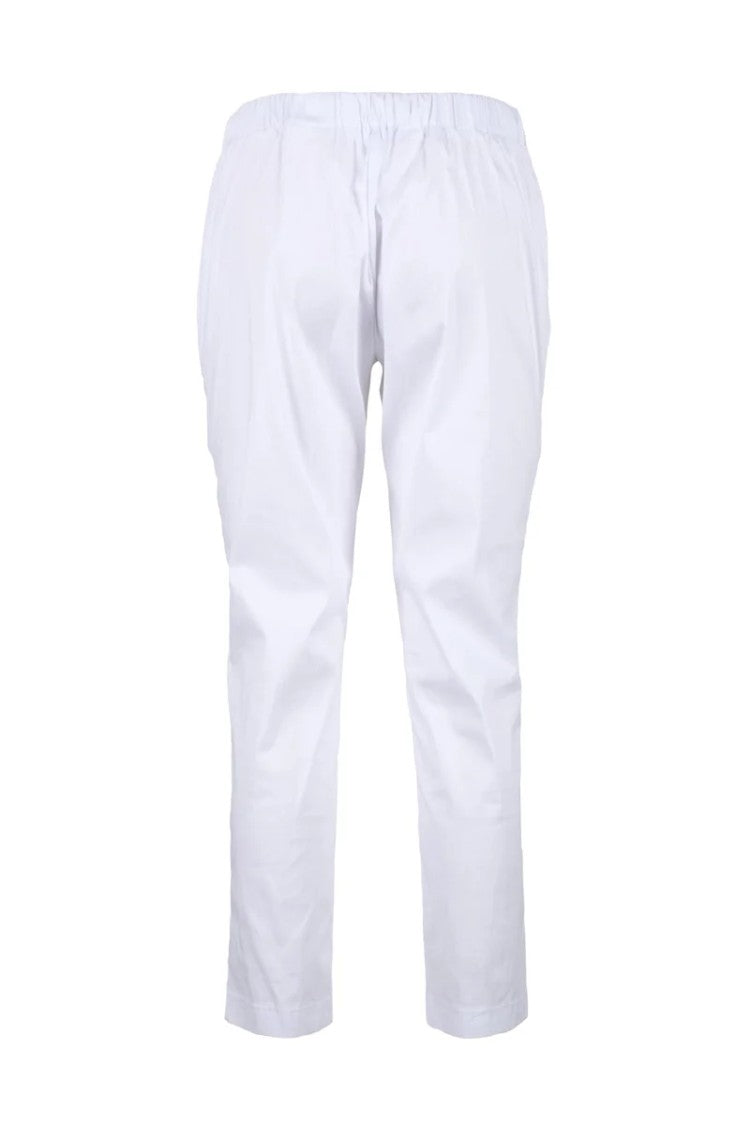 Carla G Straight-Leg Trousers With Elasticated Back Waistband