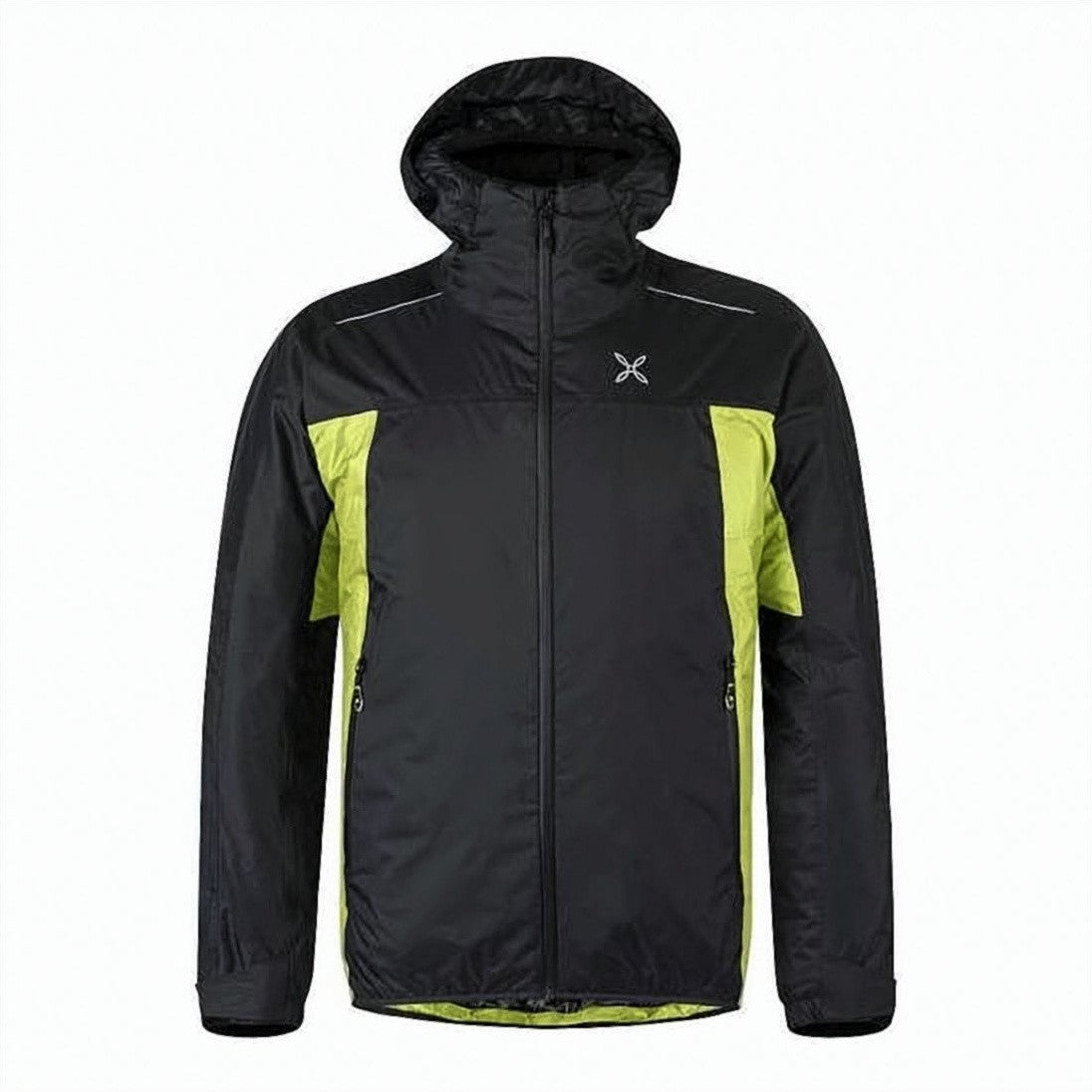 Montura Black Jacket With Lime Green Accents