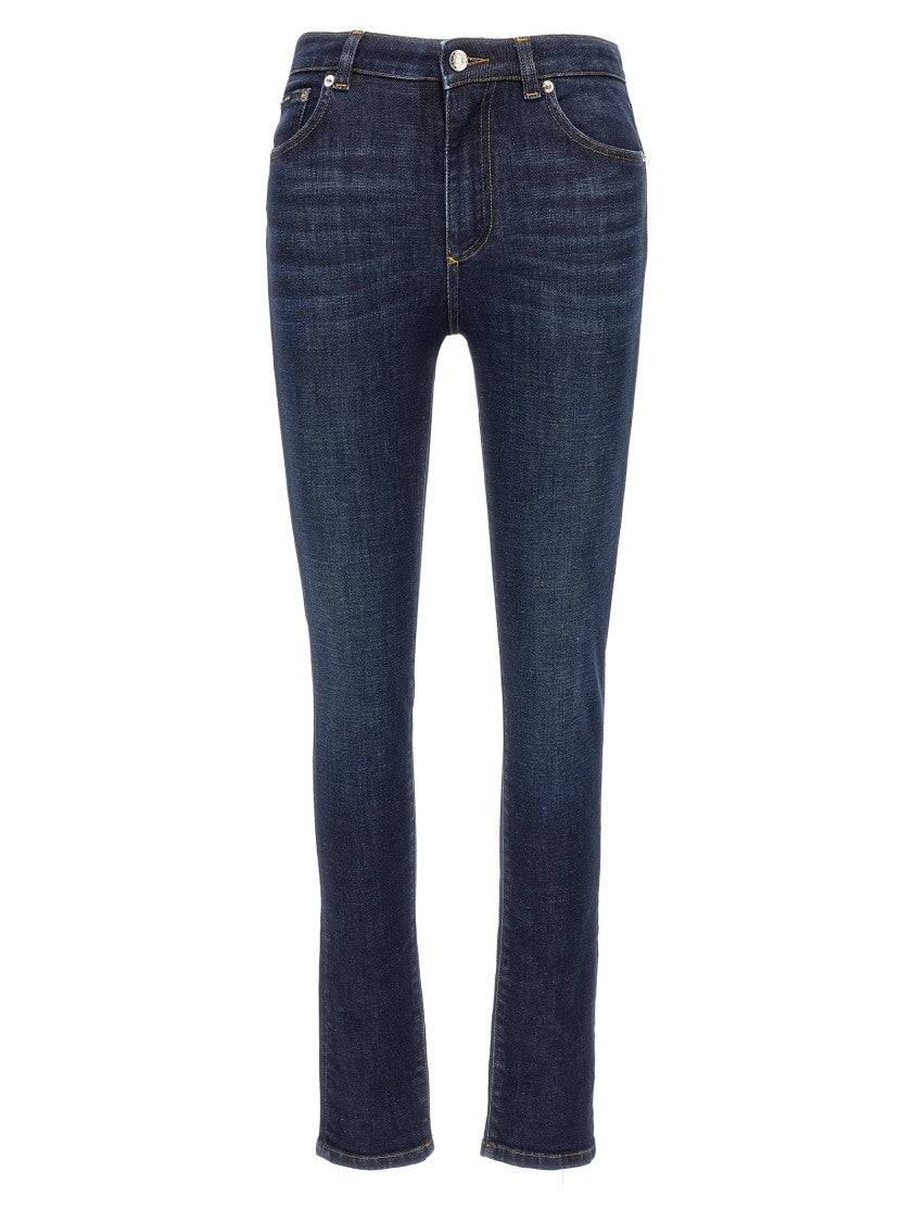 Dolce & Gabbana Delavé Cotton Denim Jeans