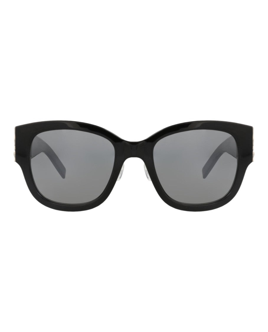 Saint Laurent Cat Eye-Frame Acetate Sunglasses With Glossy Finish