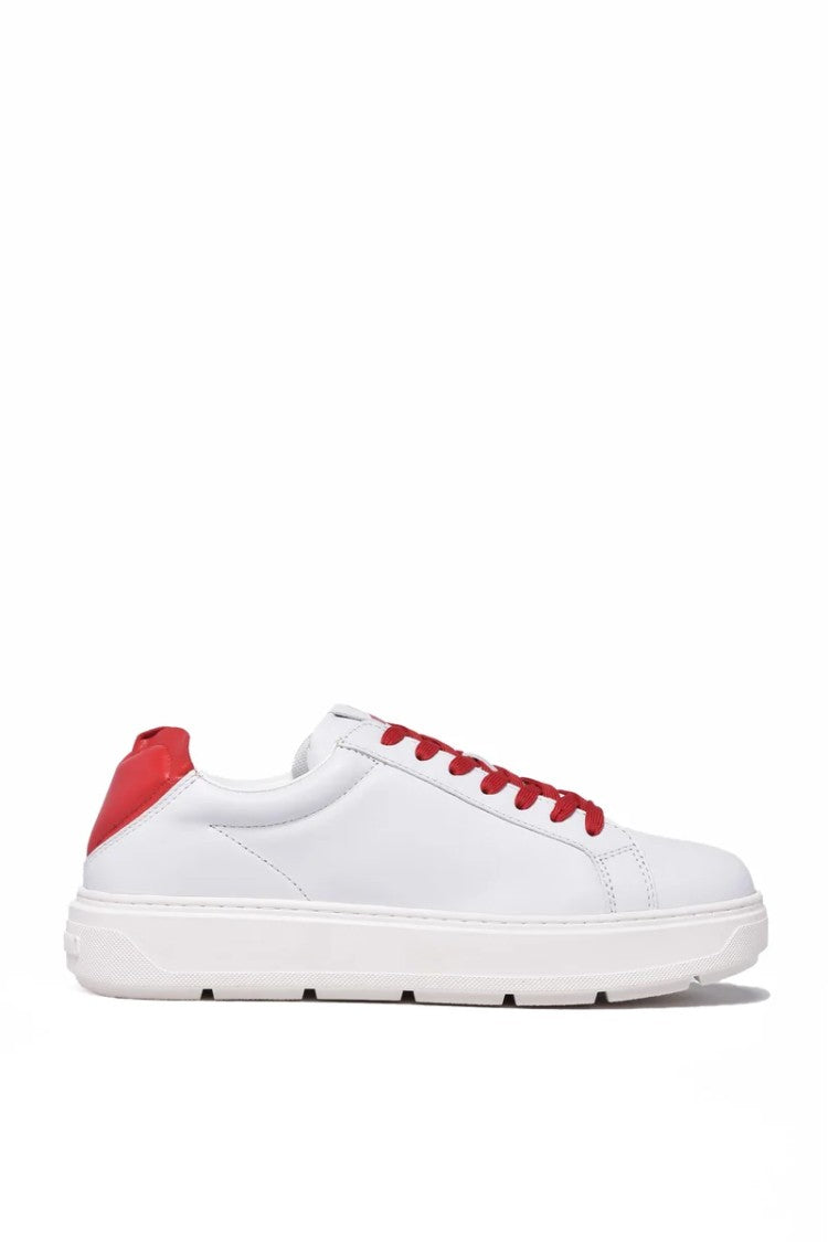 Love Moschino Heart Sneakers - White/Red
