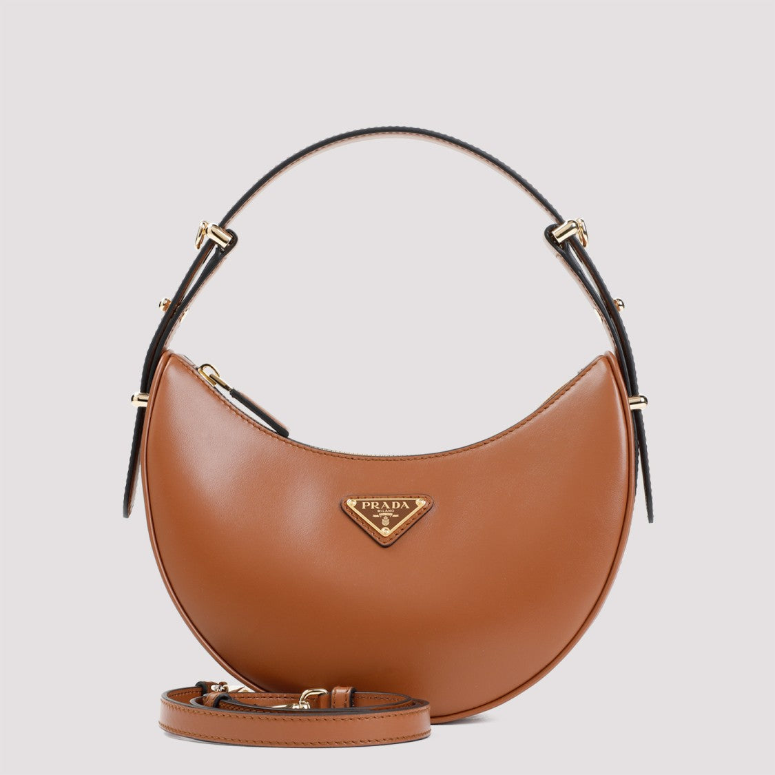 Prada Cognac Calf Leather Handbag
