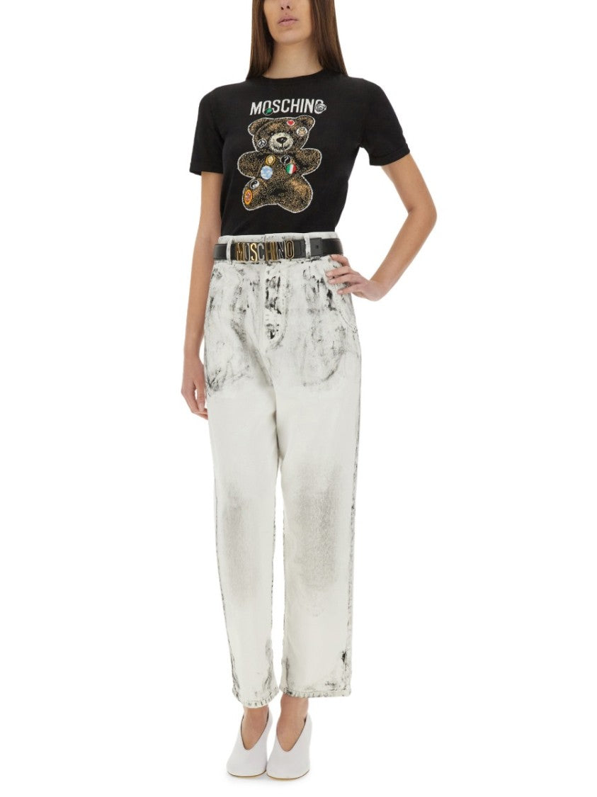 Moschino Teddy Bear Knit Top