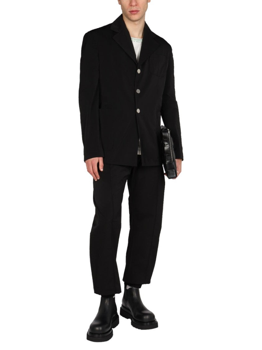Bottega Veneta Single-Breasted Jacket With Notched Lapels
