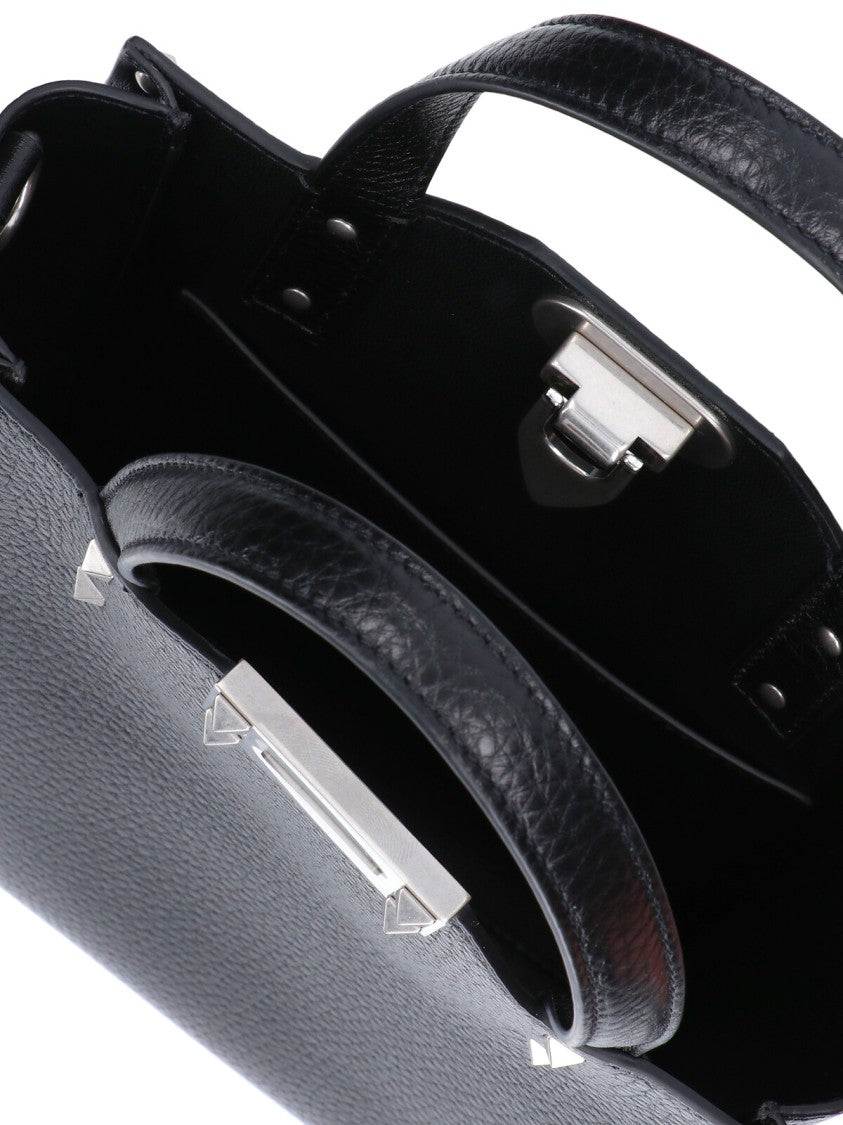 Valentino Garavani "Rockstud" Tote Bag – Black