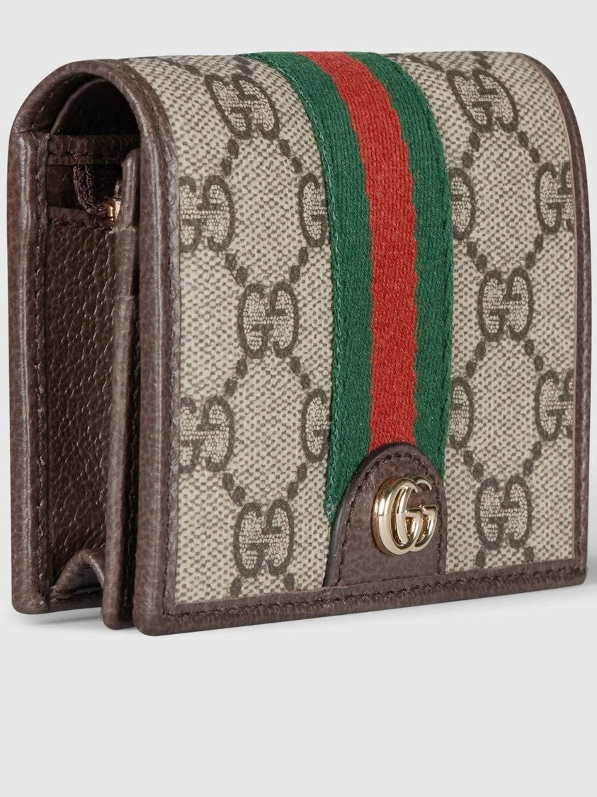 Gucci Gg Supreme Small Interlocking Wallet
