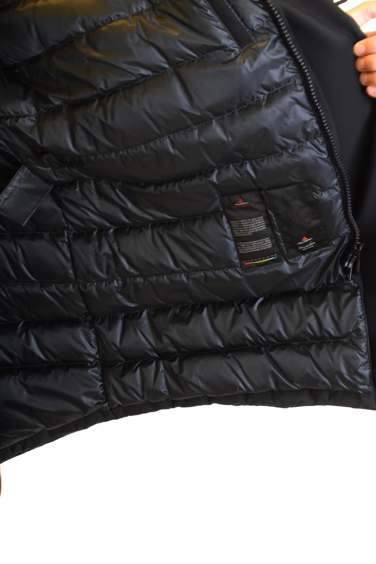 Peuterey Blue Nylon Quilted Down Jacket