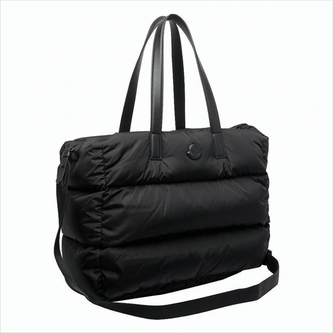 Moncler Quilted Puffer Shoulder Bag With Adjustable Strap