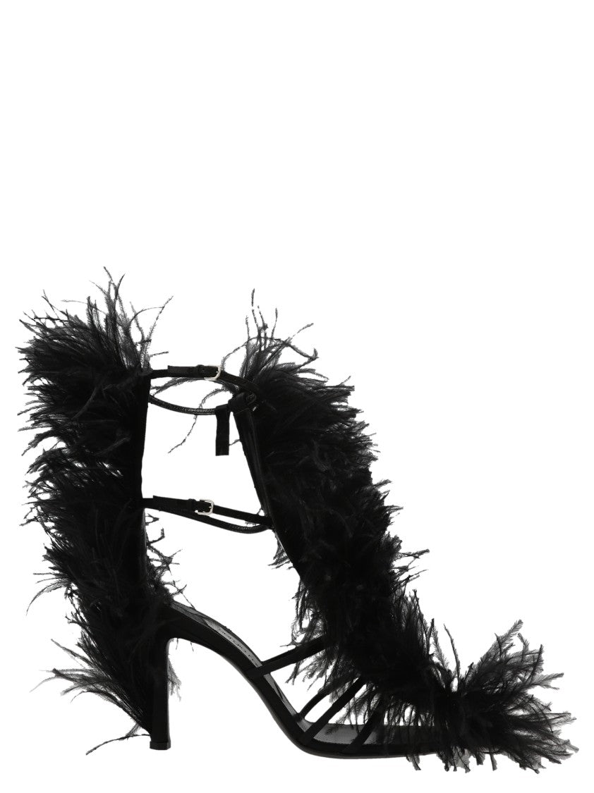 Sergio Rossi Amazona' Satin Sandals