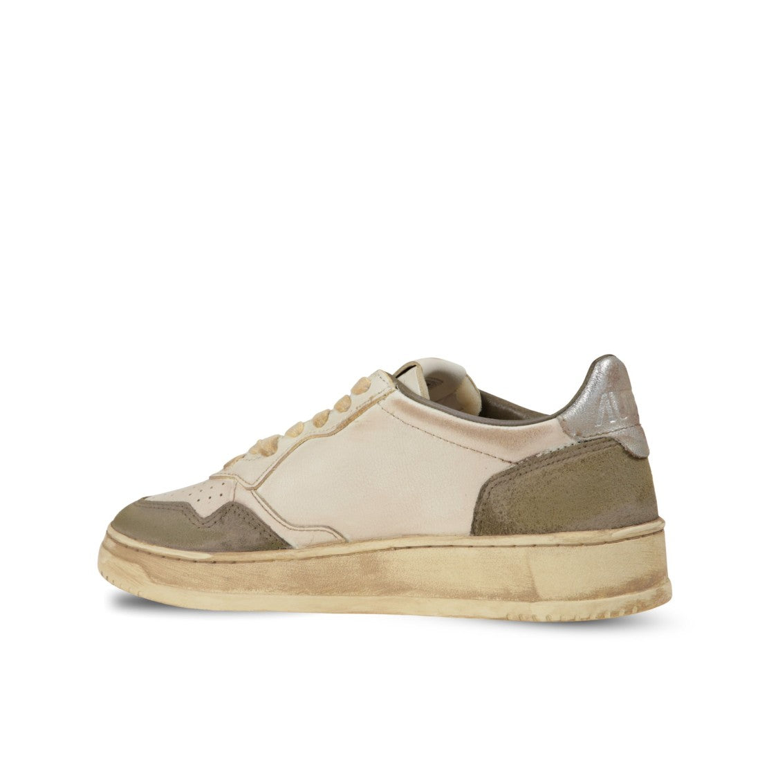 Autry Medalist Low Super Green Suede Sneakers