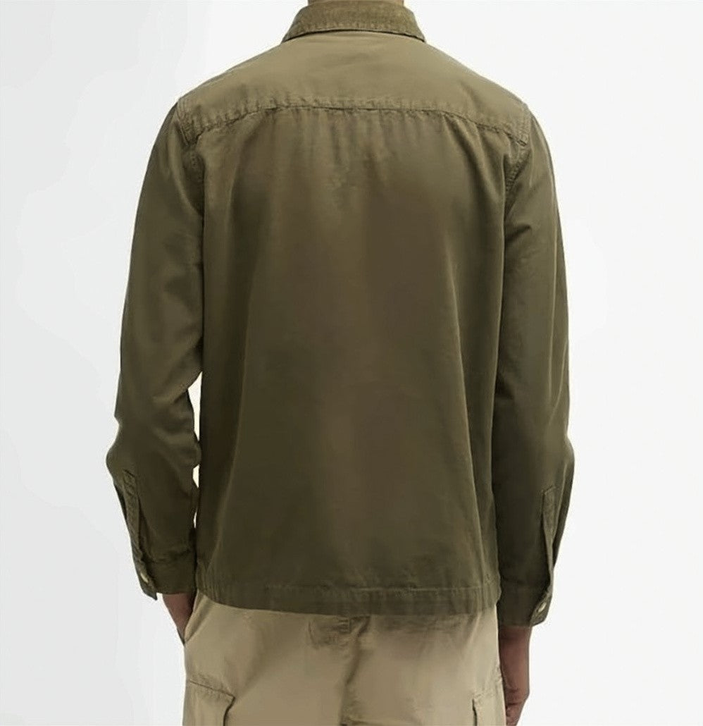 Barbour Finely Ribbed Twill Ripstop Patchwork Jacket