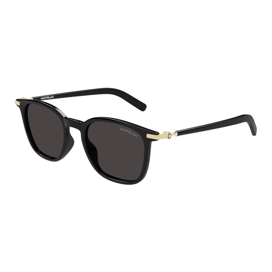 Montblanc Square Frame Sunglasses With Gold-Tone Accents
