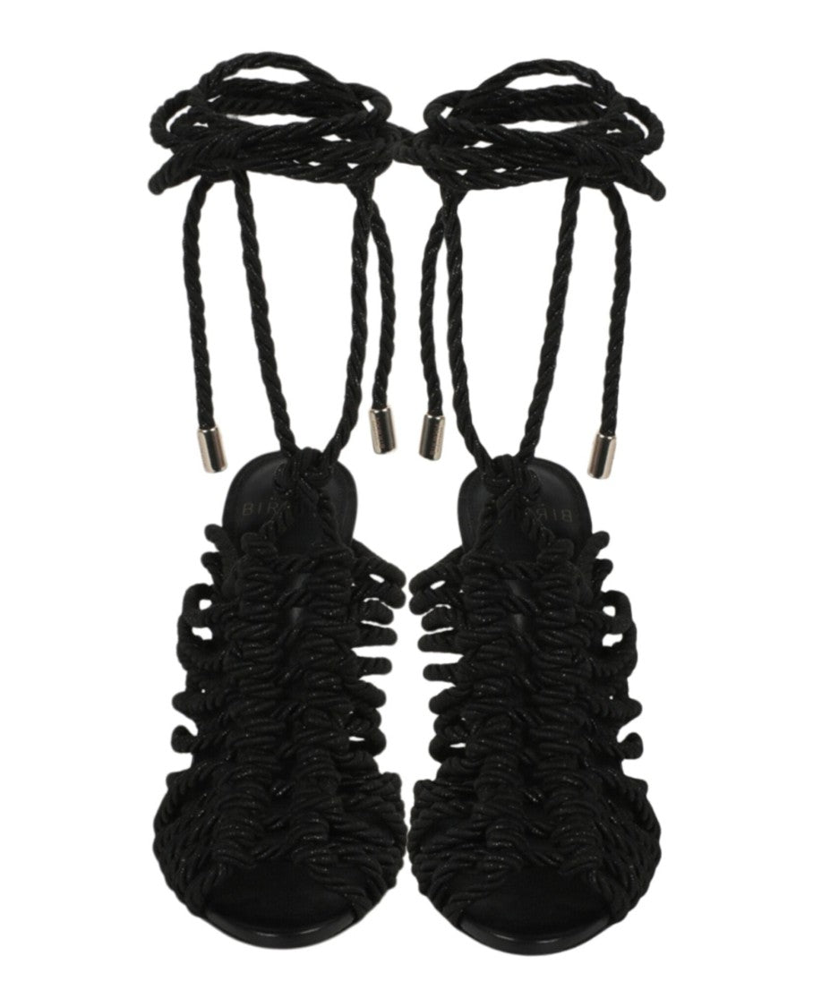 Alexandre Birman Barbara Lurex Heel Sandals