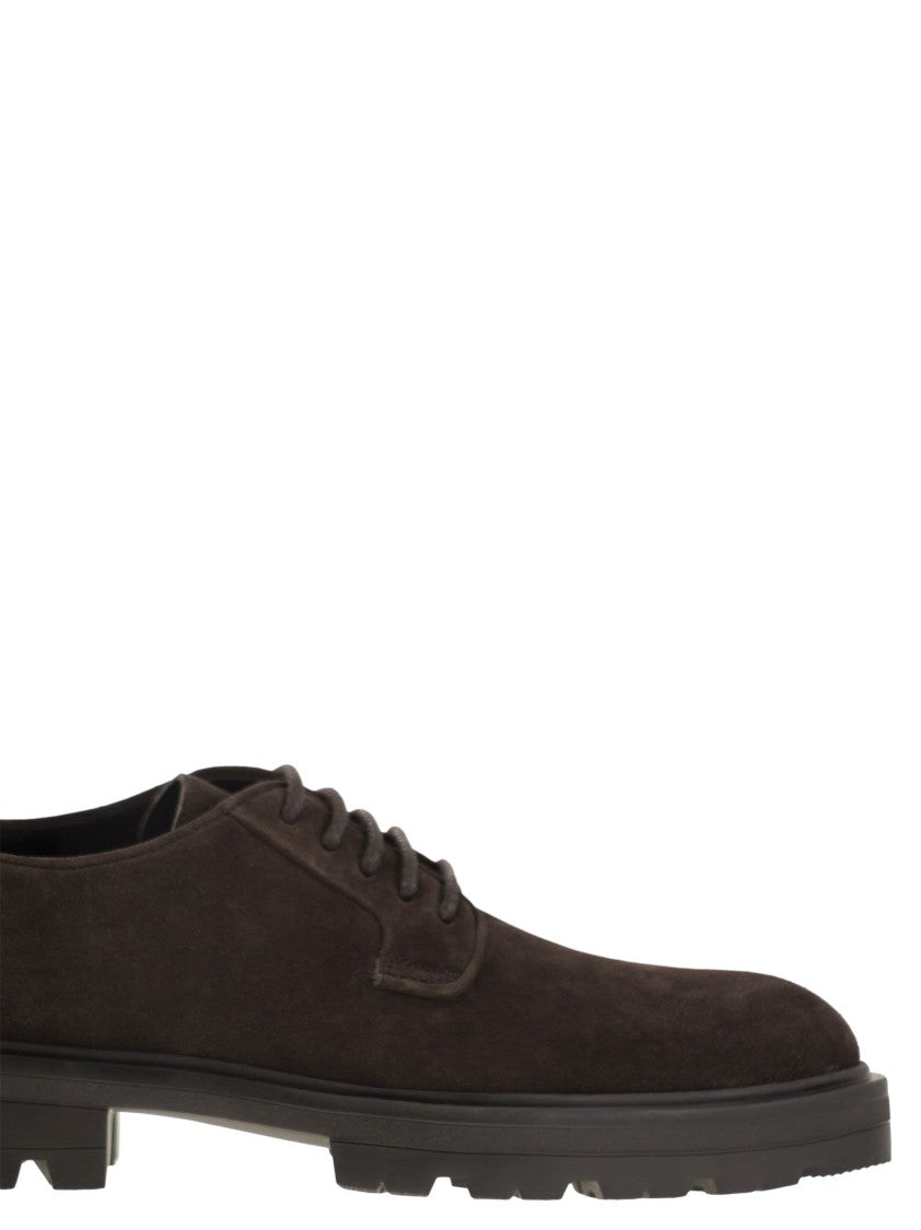 Hogan H673 - Suede Lace-Ups