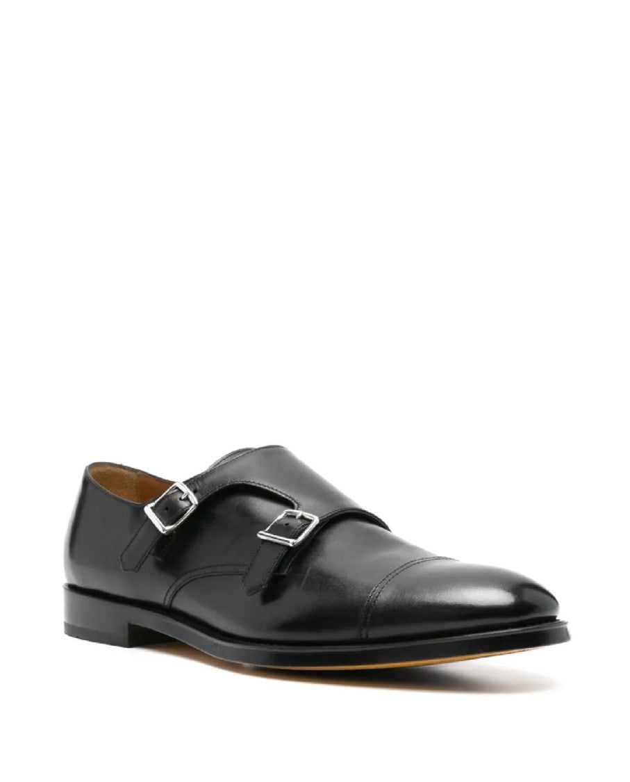 Doucal's Double Buckle Cap Toe