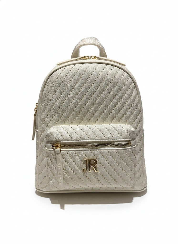 Richmond Quilted Textured Backpack With Metallic Details