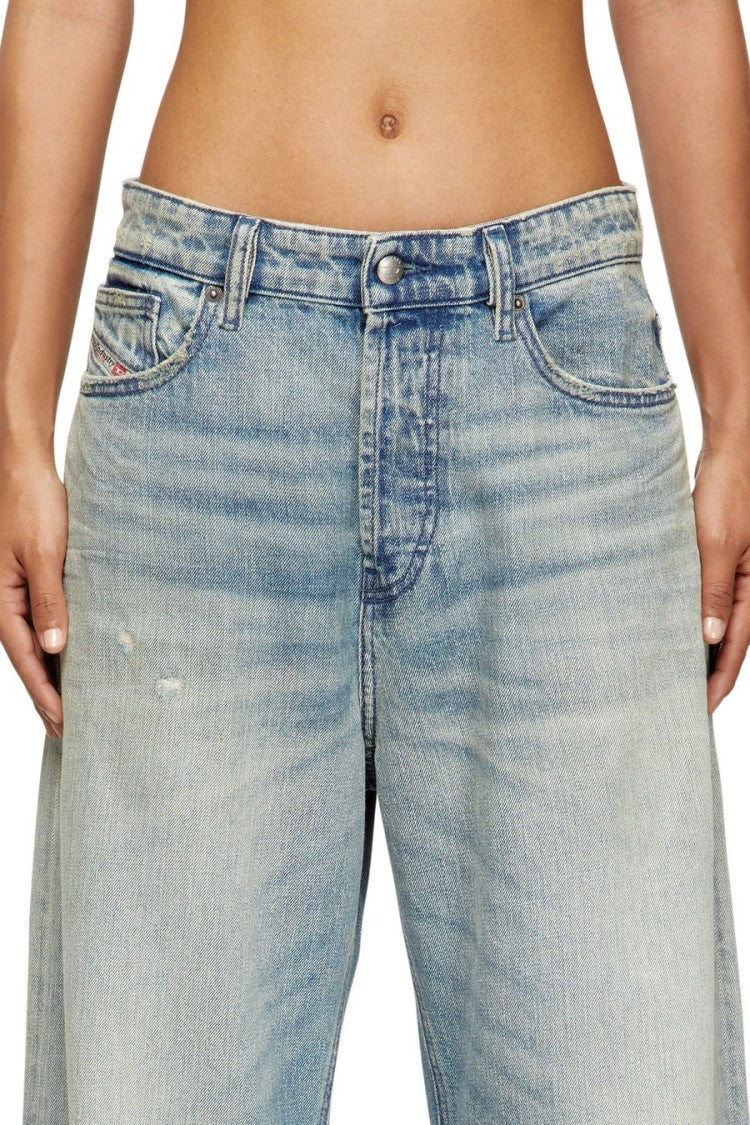 Diesel Blue Cotton Jeans