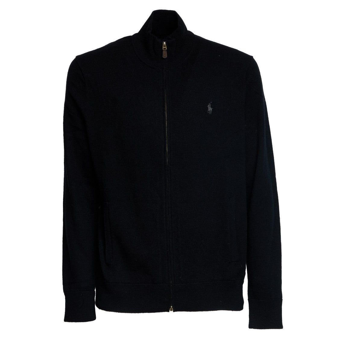 Polo Ralph Lauren Rws Merino Wool Zip-Up Sweater