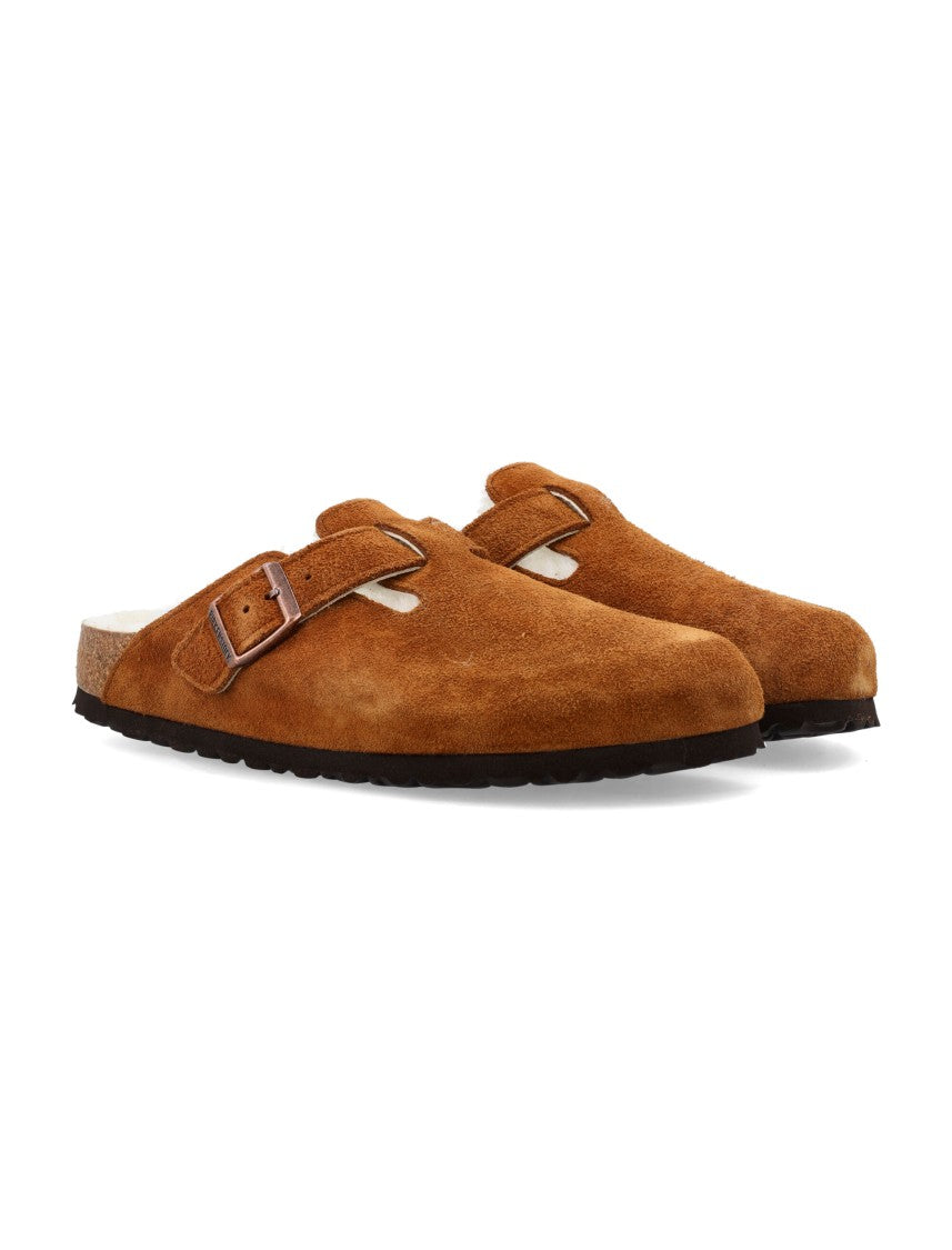 Birkenstock Boston Shearling Mink Slip-On