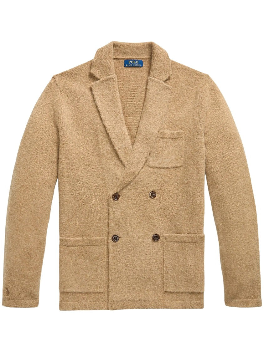 Polo Ralph Lauren Wool-Cashmere Blazer Cardigan