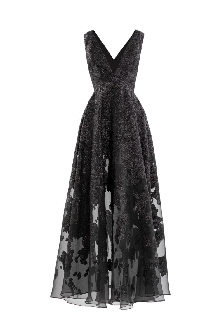 Saiid Kobeisy Brocade Dress